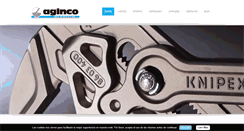 Desktop Screenshot of aginco.es